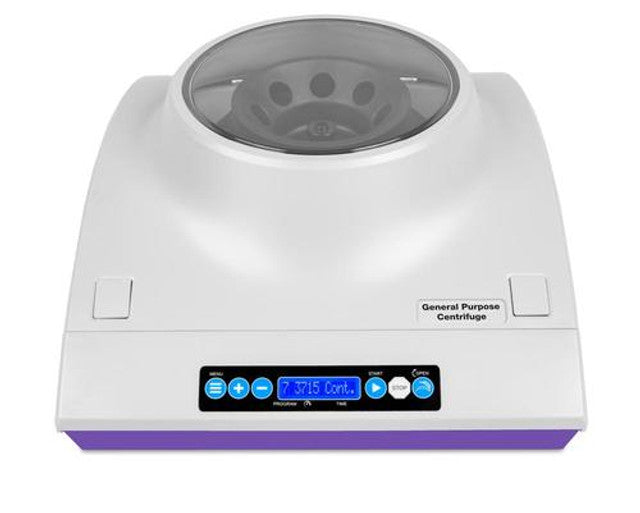 Heathrow Scientific 120963 General Purpose Centrifuge Digital, Grey/Purple, 100-240 VAC