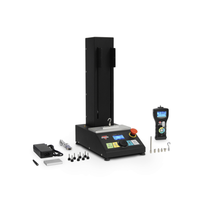 Torbal FTV100-FC10 FT ODYSSEY STAND 11” Travel x 112lbF, Vertical, with FC10 Force Gauge, 2lbF x 0.0005lbF