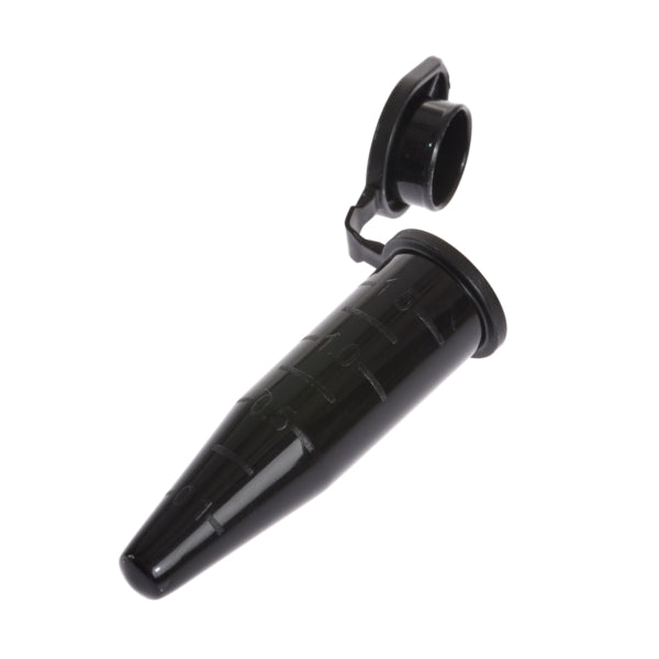Celltreat 230435 Micro Centrifuge Tube, Black, Non-sterile, 1.5mL, 500/pk