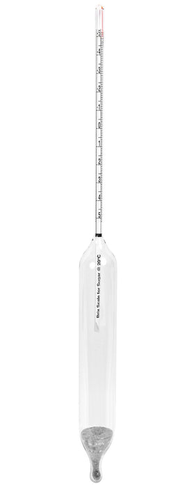 Heathrow Scientific 6601-1 Brix Hydrometer, 0 to 12°, 1/pk