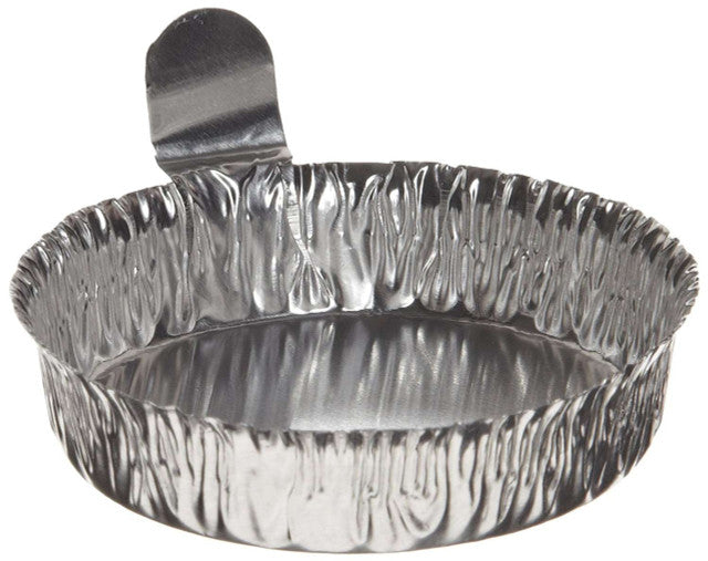 Heathrow Scientific HEA14521CFR Aluminum weighing Dishes, 50 mL, PK100, Certified Oil Free, 100/pk