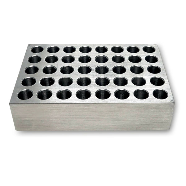 Benchmark Scientific IPD9600-1520 Adapter for 40x2ml tubes, set of 2, aluminum, requires IPD9600-96