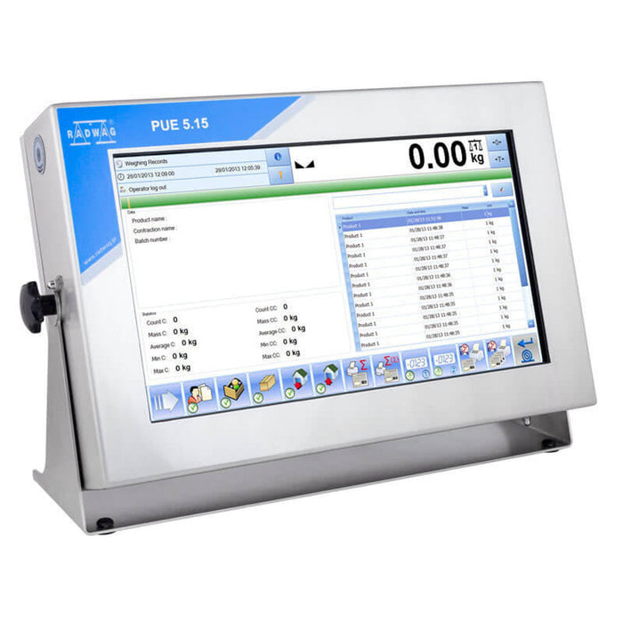 Radwag PUE 5.15C/P (panel version) Terminal - 15.6" capacitive touch screen technology