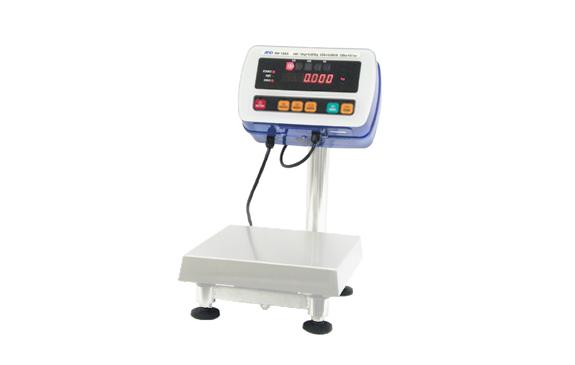 AND Weighing SW-15KSF High Pressure Washdown Scale with Small Platform, NTEP, 15000 g  x 2 g