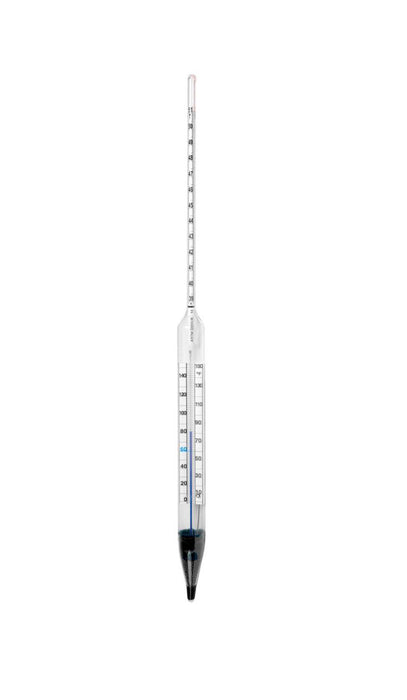 Heathrow Scientific 6753HTS API ASTM Hydrometer, with Thermometer, ASTM 53H, API 19 to 31°, 1/pk