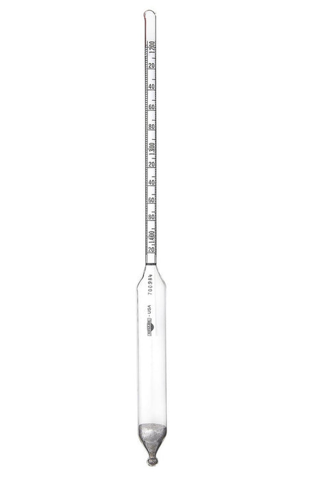 Heathrow Scientific 67117H ASTM Specific Gravity Hydrometers, ASTM 117H, 1.300 to 1.350, 0.0005 subdivisions, 330 mm, 1/pk