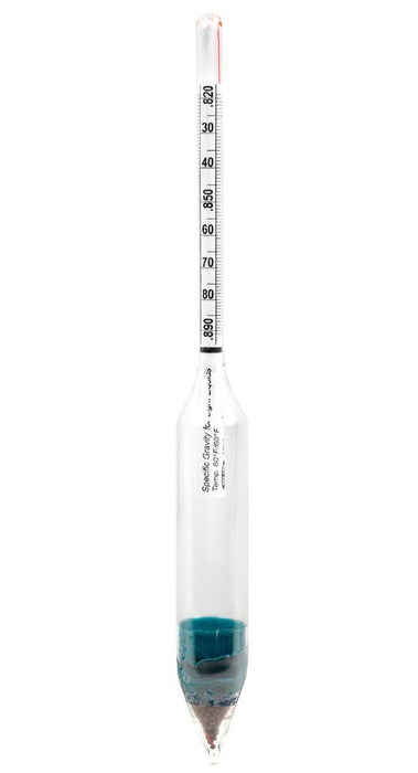 Heathrow Scientific 6602-8S Specific Gravity Hydrometer, 1.060 to 1.130, 0.001 subdivisions, 165 mm, 1/pk