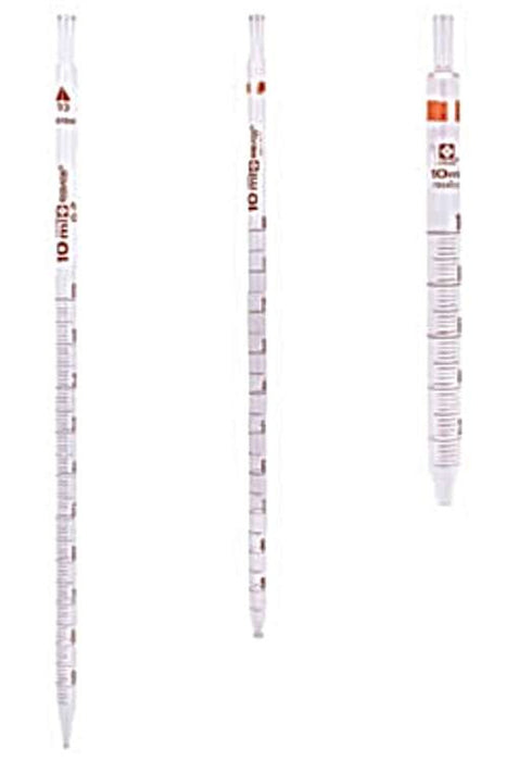 Heathrow Scientific 2011A-01-C Serological Pipets, 0.1 mL, 0.01 graduation interval, 12/pk