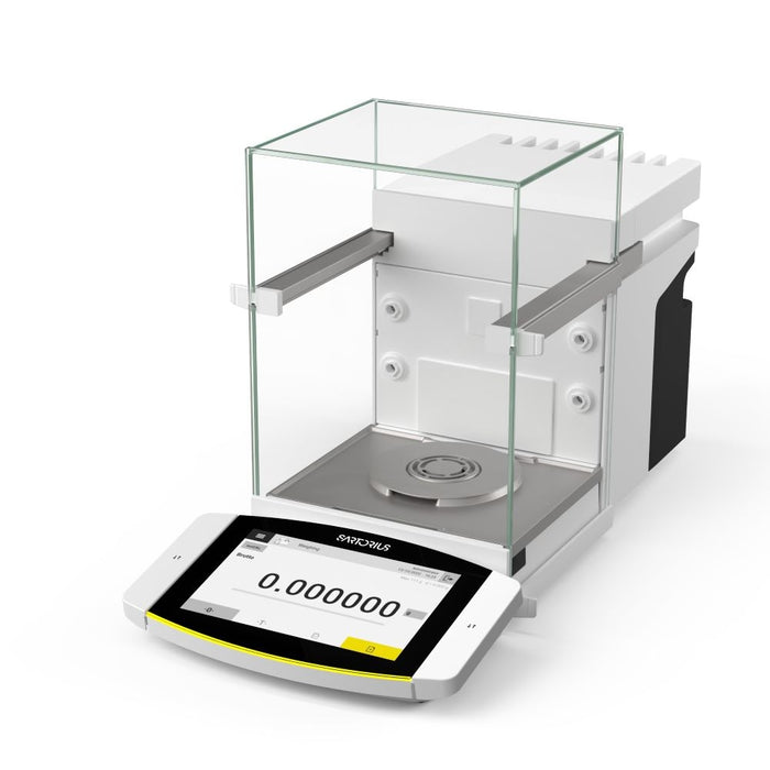 Sartorius MCA116S-3S00-D QP1 QP2 QP3 ION Cubis II High-Capacity Micro Balance, with Draft Shield D, Activated Ionizer and software packages QP1, QP2 & QP3, 111 g x 0.002 mg (d)