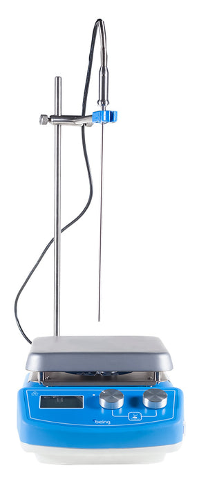 Being BMS-07A3 BMS Series Magnetic Hot Plate Stirrer with Sample Temperature Probe, 3L