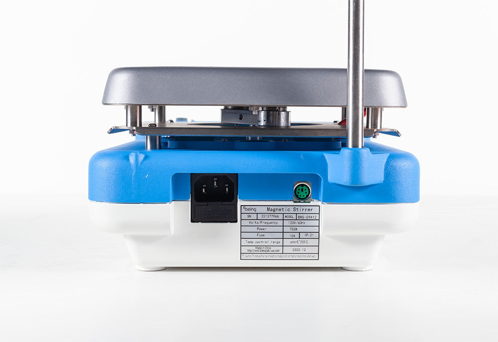 Being BMS-09A5 BMS Series Magnetic Hot Plate Stirrer with Sample Temperature Probe, 5L