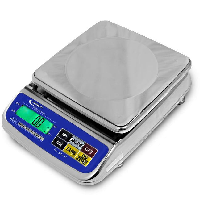 Intelligent Weighing Technology AGS-600BL Dual Range Toploading Bench Scale, NTEP, Class III, 300/600 g x 0.1/0.2 g