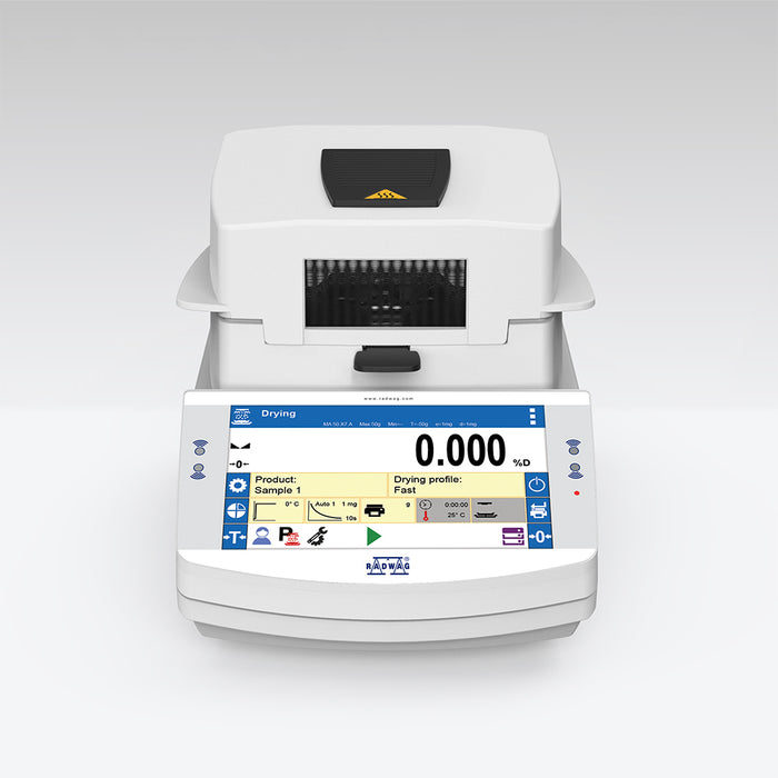 Radwag MA 210.X7.IC.A Moisture Analyzer, 210 g x 1 mg, 0.001%