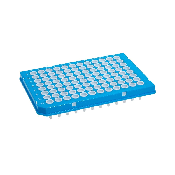 MTC Bio P9096-HSW SureFrame™ Two-Component PCR Plate, 96-Well, Semi-Skirted PC Frame, 0.25mL White PP Wells, 50/pk