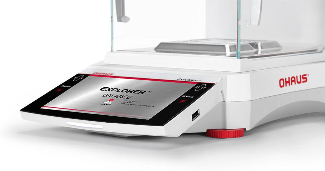 Ohaus EXR125D Explorer Semi Microbalance, 82 g/ 120 g x 0.01 mg / 0.1 mg