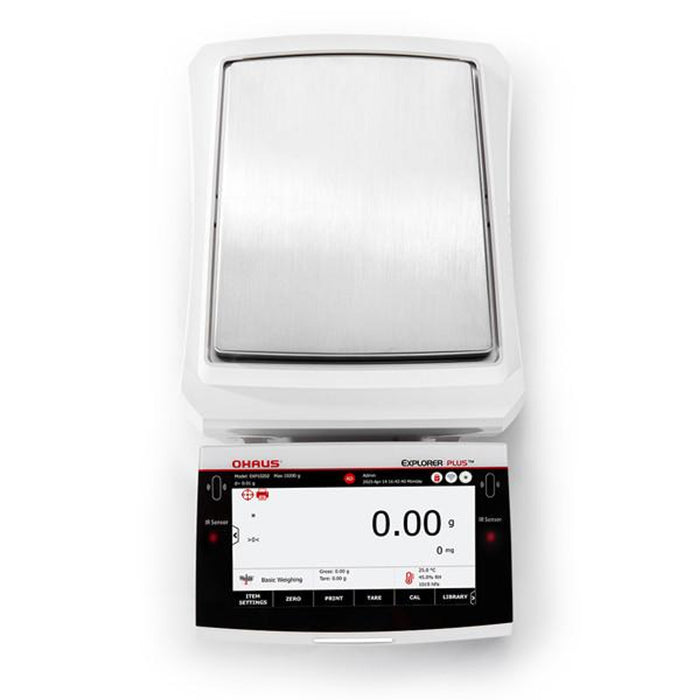 Ohaus EXP8201 Explorer Plus Precision Balance, 8200 g x 0.1 g