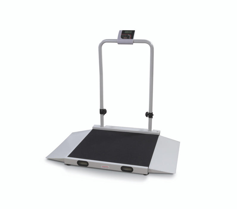 Ricelake 350-10-3MBLE Healthweigh Wheelchair Scale, Foldable, Bluetooth, 1000 lb x 0.2 lb