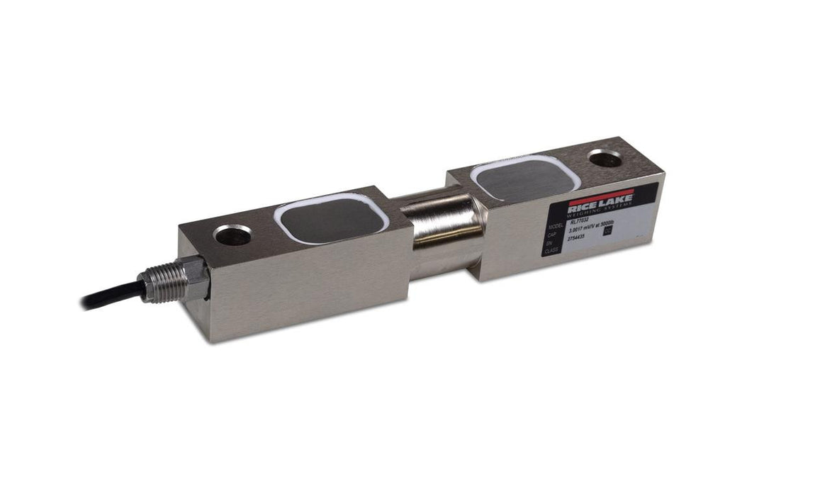 Ricelake 221538 RL77032 Double Ended Beam Load Cell, Environmentally sealed, 2000 lb