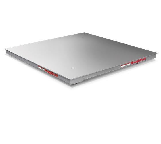 Ricelake 18681 RoughDeck HPHE-2K Stainless Steel Floor Scale, Remote J-box, 3' x 3', Class III, NTEP, 2000 lb