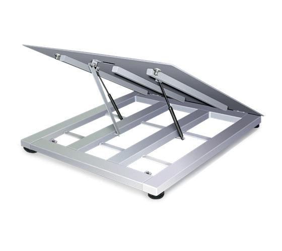 Ricelake 50402 RoughDeck QC Quick Clean Stainless Steel Floor Scale, 2.5' x 2.5', NTEP Class III, 2000 lb