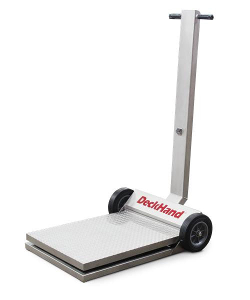 Ricelake 41296 Stainless Steel DeckHand Portable Floor Scale, 500 lb, Class III, NTEP
