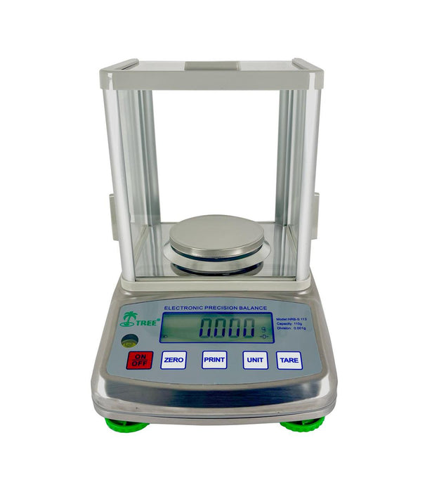 Tree HRB-S 1002 Stainless Steel Precision Balance, 1000 g x 0.01 g