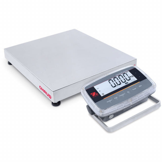 Ohaus 30572969 i-D61PW25WQL5 Washdown Bench Scale for Industrial, 25000 g × 1 g