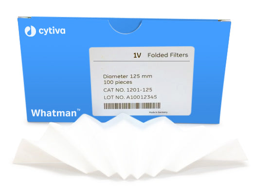 Whatman 1201-150 Qualitative Filter Papers, Grade 1V ,Fluted ,Package of 100