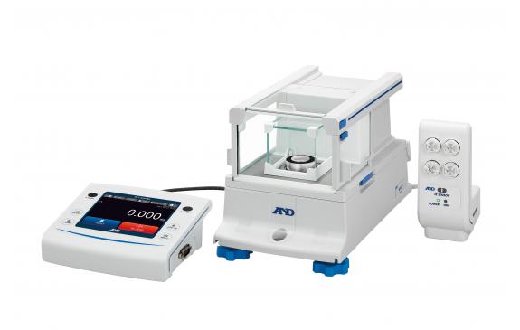 AND Weighing BA-6DTE Micro Balance with Touch Screen Display, Automatic Doors and Internal Calibration, 6.2 g x 0.01 mg