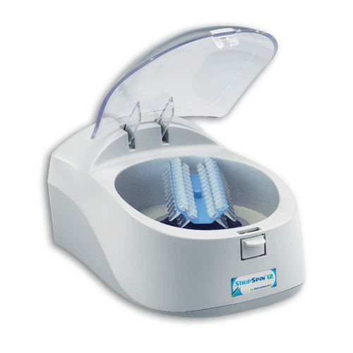 Benchmark Scientific C1248 StripSpin 12 Mini Microcentrifuge with 4 x 12 position PCR strip rotor