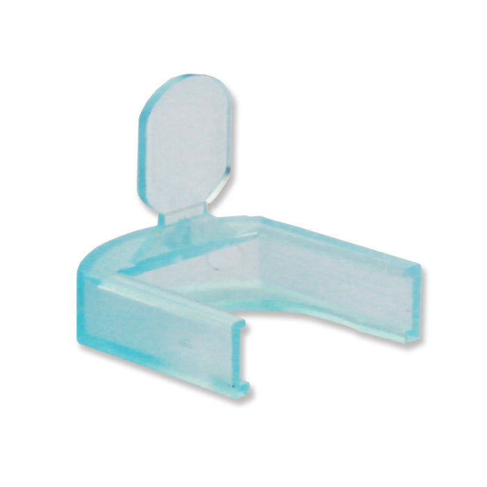 MTC Bio C2086 Stop-Pop Locking Clips, w/ breakaway lifting tabs for 1.5mL tubes, 100 pk