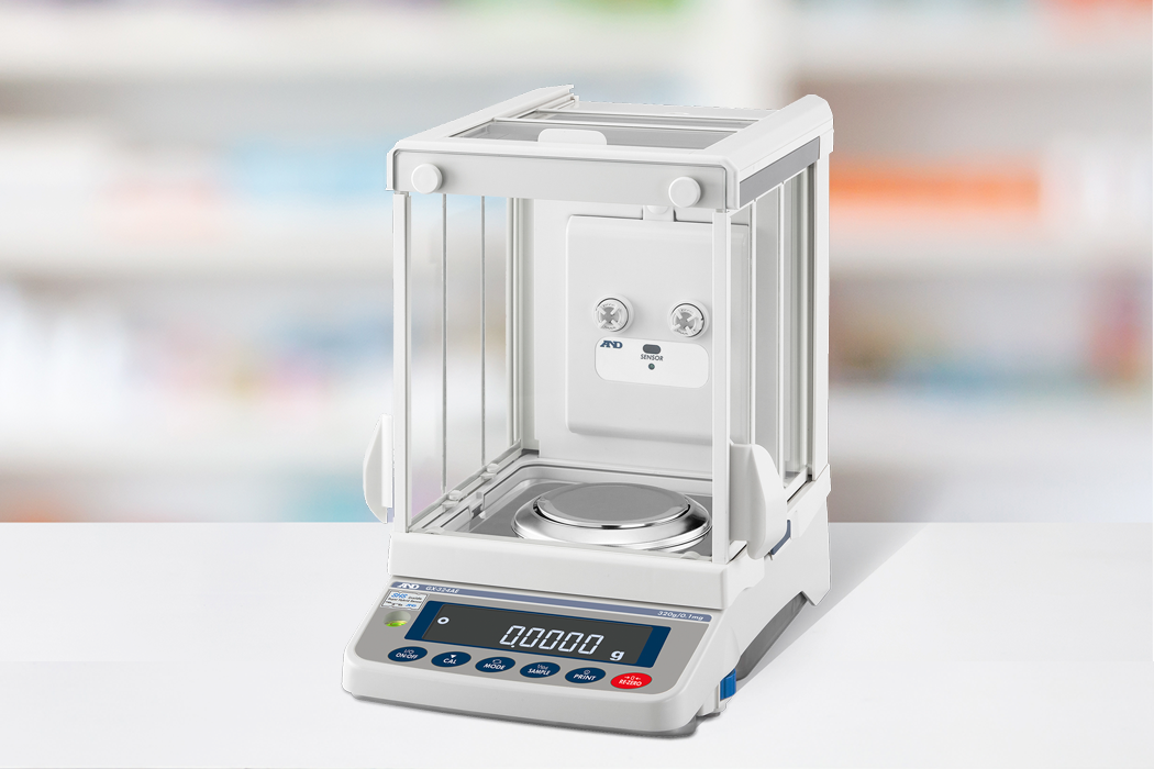 AND Weighing GF-124A Apollo Analytical Balance, 122 g x 0.0001 g