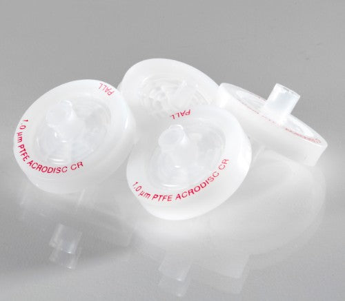 PALL 4503 Acrodisc Syringe Filters with PTFE Membrane - 1 µm, 25mm (1000/pkg)