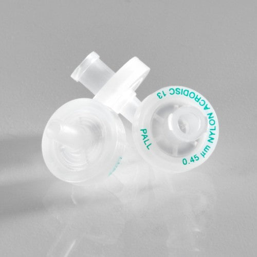 PALL 4551 Acrodisc Syringe Filter with Nylon Membrane - 0.45µm, 13 mm, minispike outlet (100/pkg 300/cs)