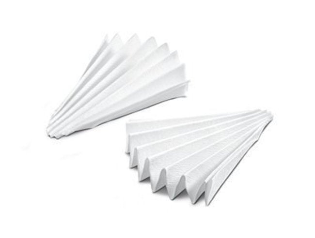 Sartorius FT-4-104-110, 110 mm Blue Dot Quantitative Folded Filter Papers / Grade 391, 100/Pk.