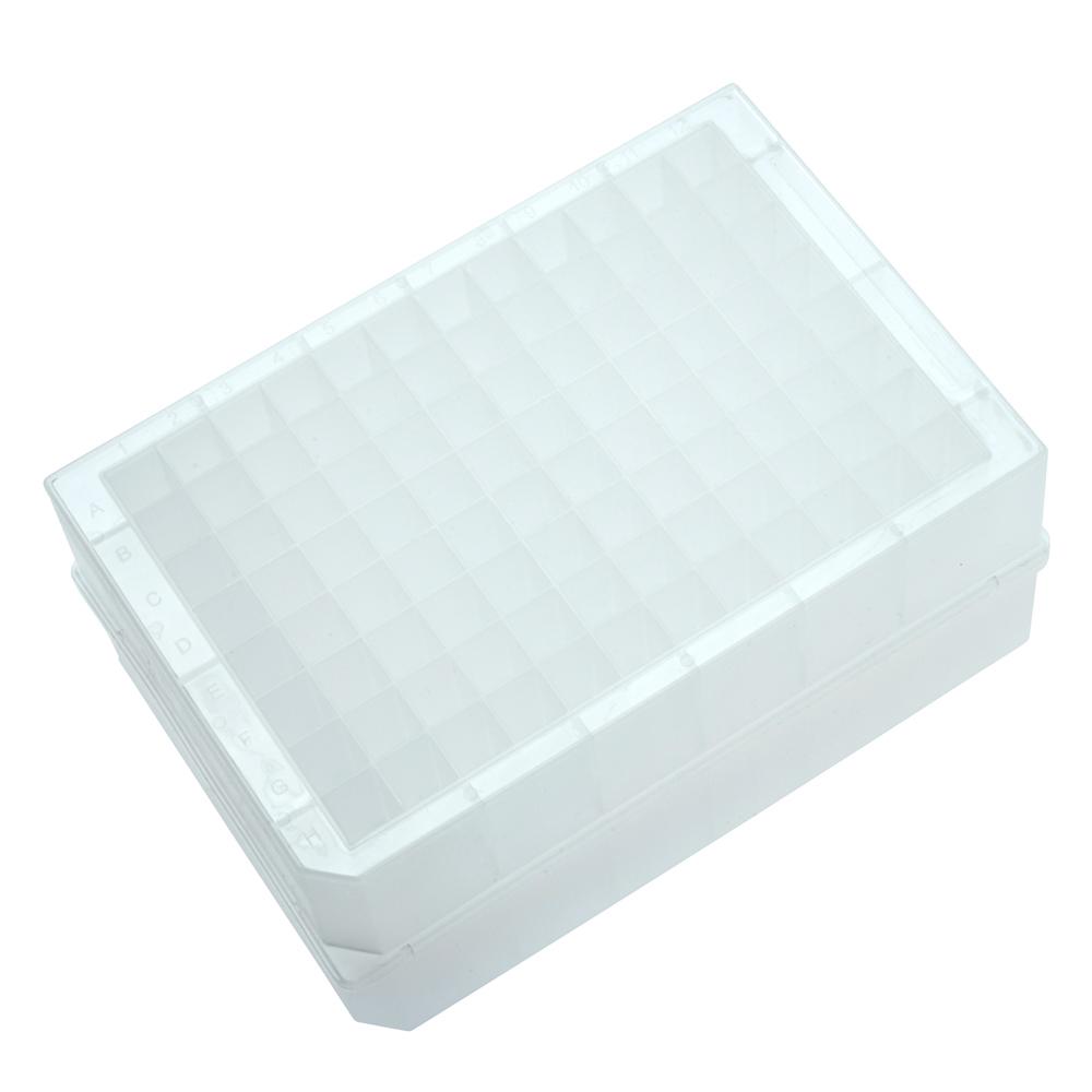 CELLTREAT 229571 96 Deep Well Storage Plate, 1.1mL, PP, V-Bottom, Non ...