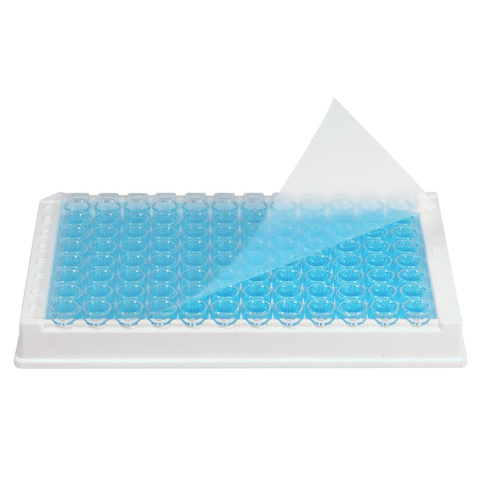 MTC Bio P1001-E Sealing film, ELISAl Plate Sealing Membrane, 10 bags of 10 seals, 100/pk