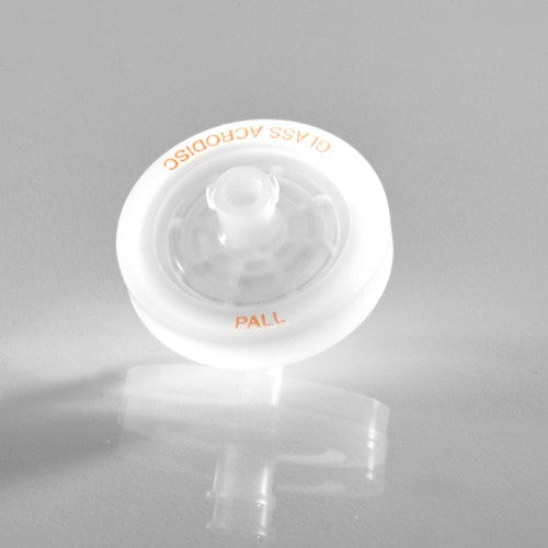 PALL 4523 Acrodisc Syringe Filters with Glass Fiber - 1 µm, 25mm (nominal) (50/pkg 200/cs)