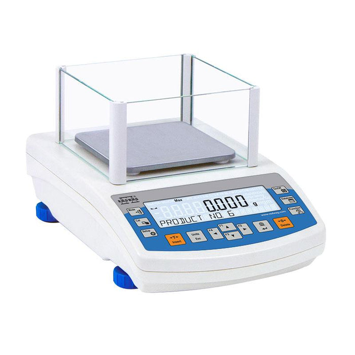 Radwag PS 1000.R2 Precision Balance - Standard Line, 1000 g Capacity, 0.001 g Readability