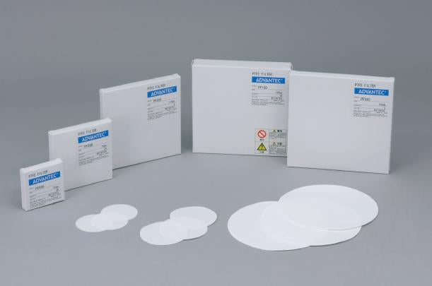 Advantec PF10025MM PTFE Filters PTFE FILTER PF100 25MM 20/PK