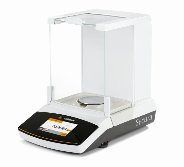 Sartorius SECURA225D-1S Secura Semi-Micro Balance, 220 g Capacity, 0.00001 g Readability