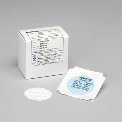 Advantec A045H047Z-P Sterile MCE Filters, 0.45um  47mm 100/Pk