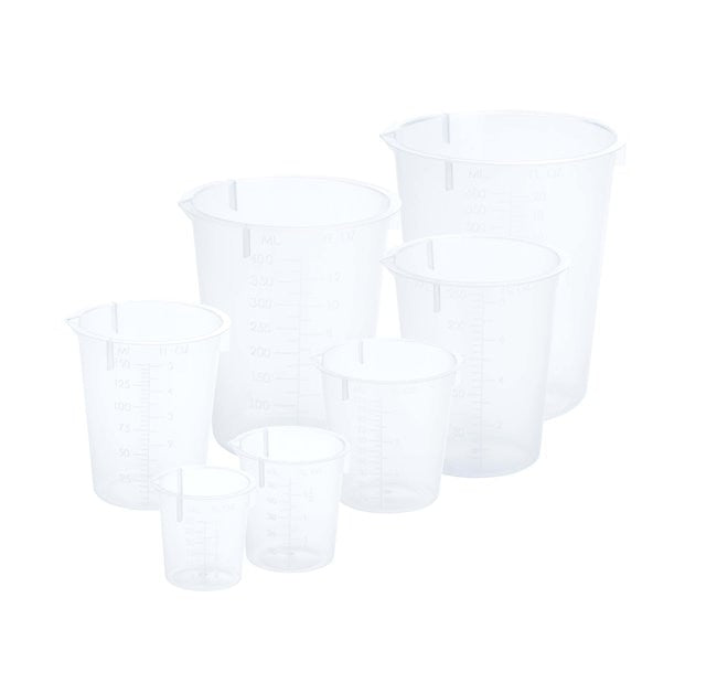 Celltreat 230509 Set Graduated Beaker, Polypropylene, Non-sterile, 10/Bag