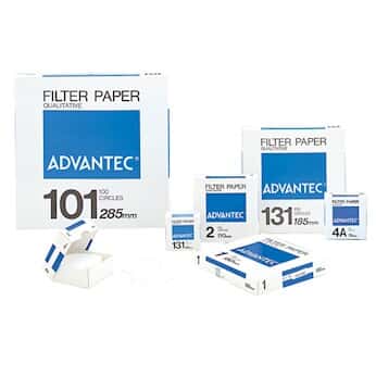 Advantec N023512 5CM Qualitative Filter Paper 100/PK
