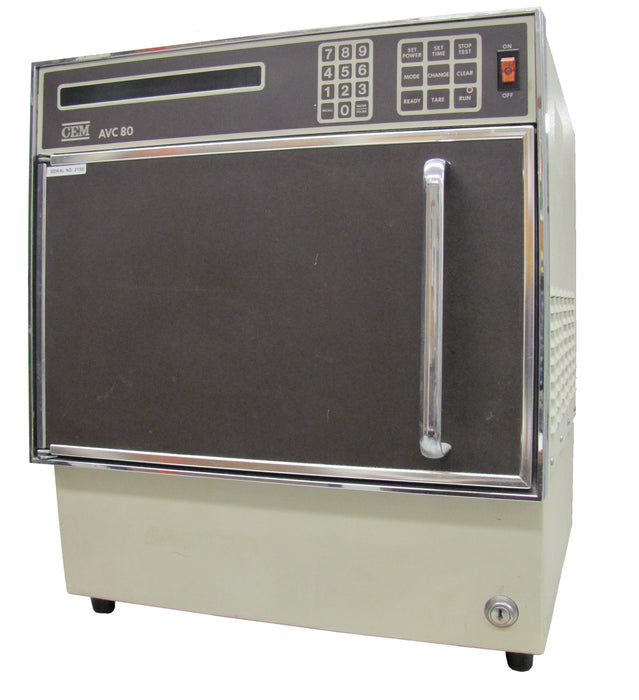 Reconditioned CEM AVC80 Microwave Moisture Analyzer (10 gm Capacity)