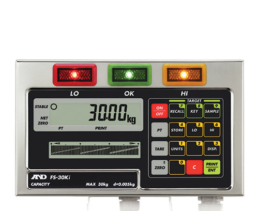 AND Weighing FS-D Series Wet Area Indicator IP-65