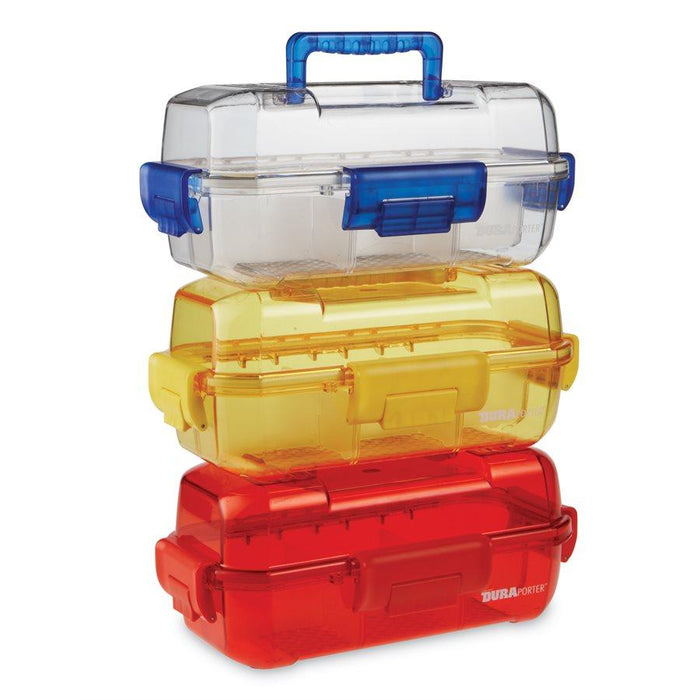 Heathrow Scientific 120077 DuraPorter Specimen or Sample Transport Box, Red