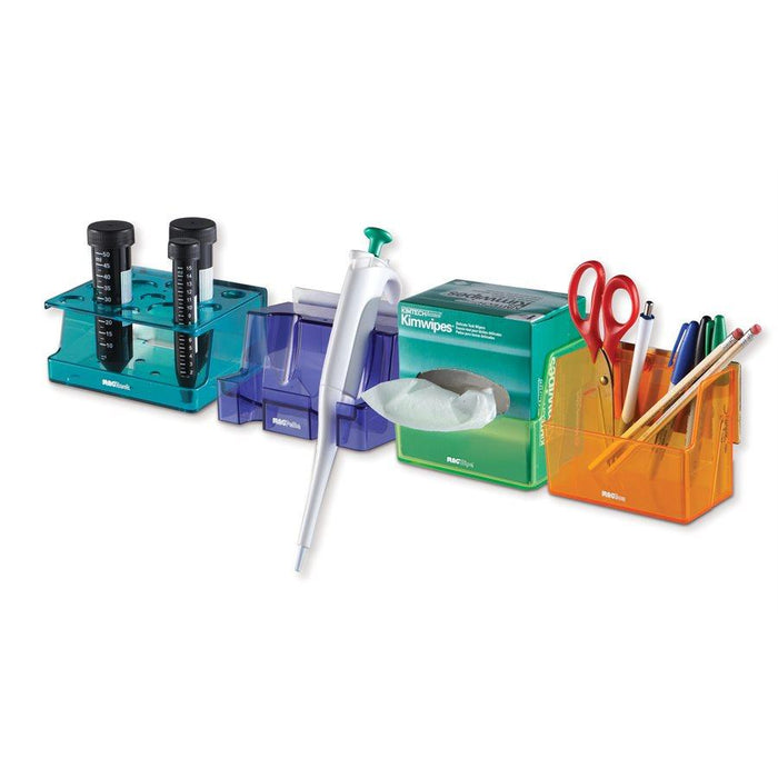 Heathrow Scientific 23502 MagWipe Magnetic Wipe Storage, Green