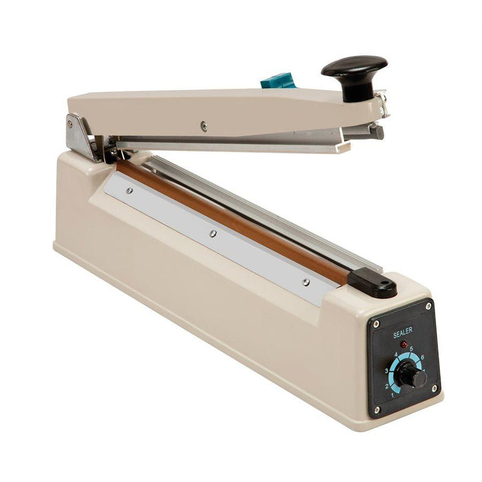 Heathrow Scientific 28270 Bag Sealer 305mm 220/240 Volt with Cutter UK Plug, Grey