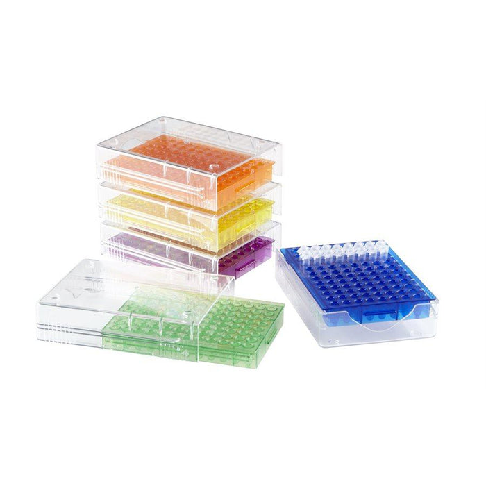 Heathrow Scientific 120538 Low Temp PCR Rack, 96 well, Assorted